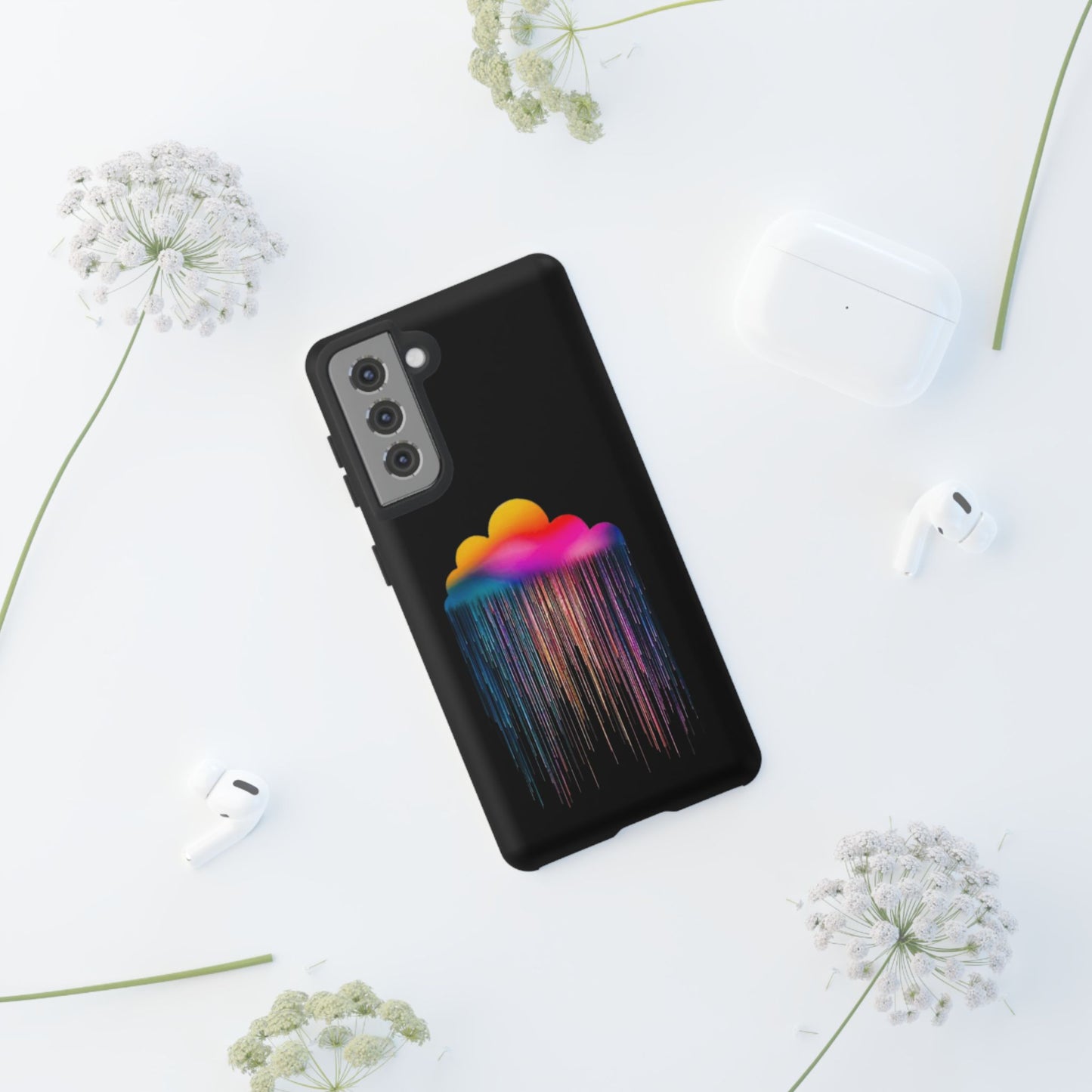 Colorful Cloud Rain -Phone Case