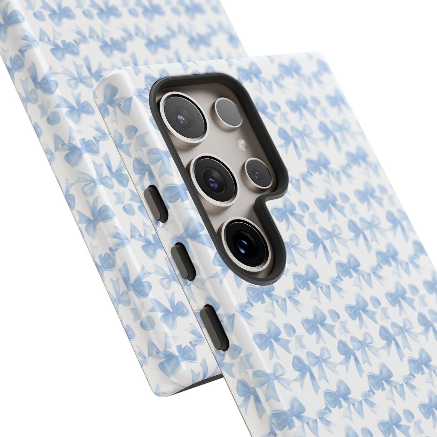 Blue Bow - Phone Case