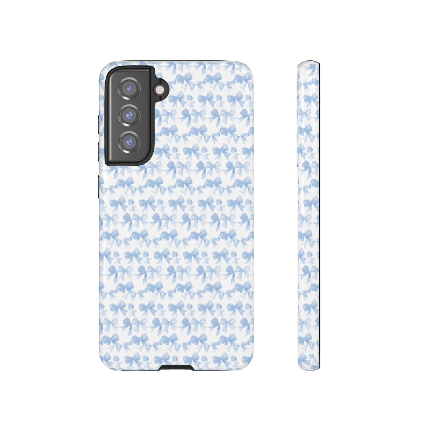 Blue Bow - Phone Case