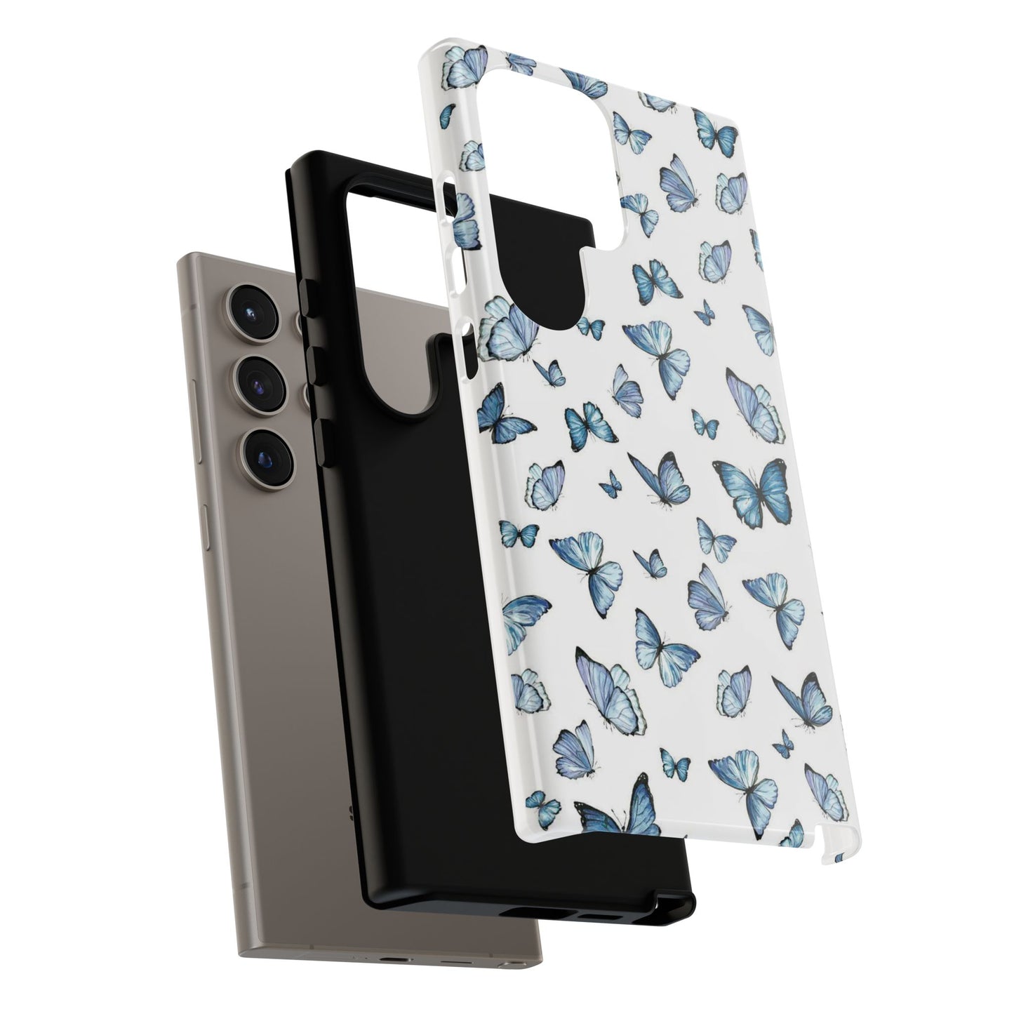 Blue Flutter Phone Case - Stylish & Protective Cover