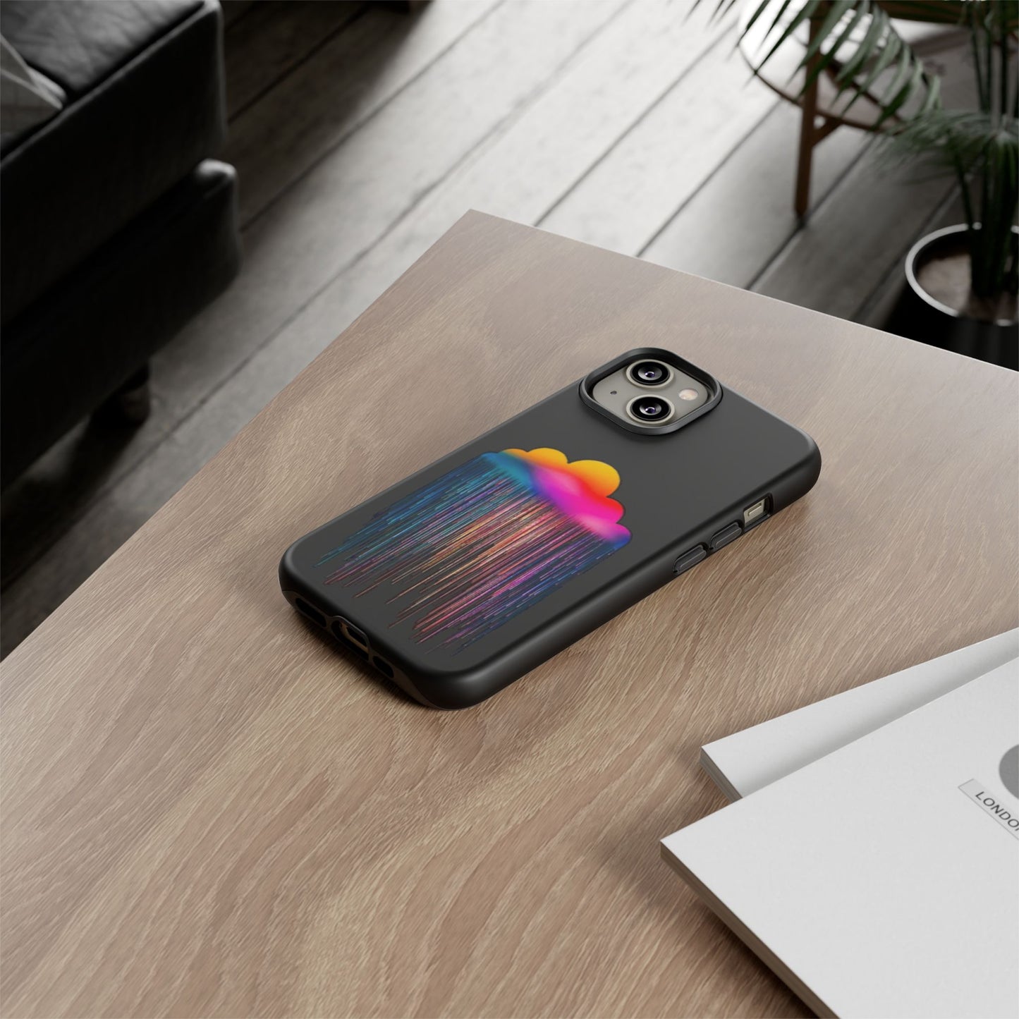 Colorful Cloud Rain -Phone Case