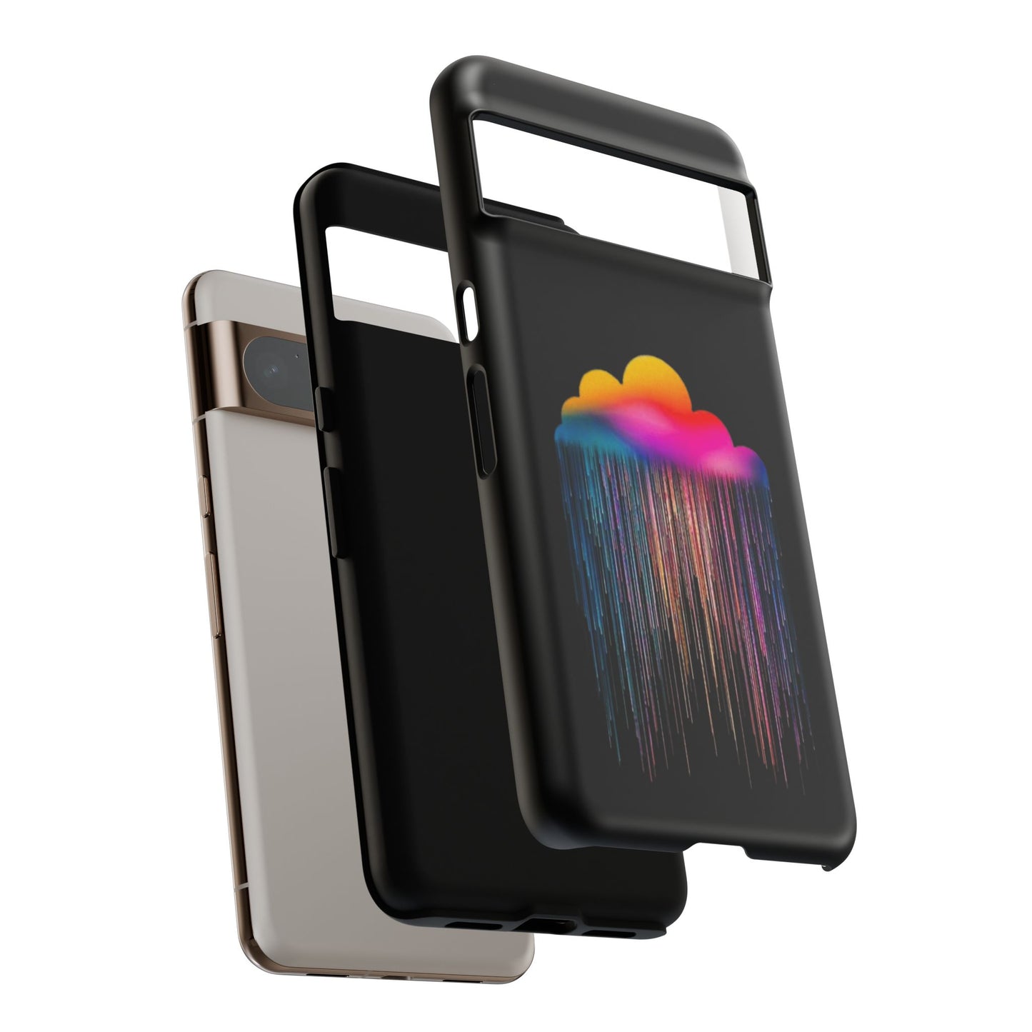 Colorful Cloud Rain -Phone Case