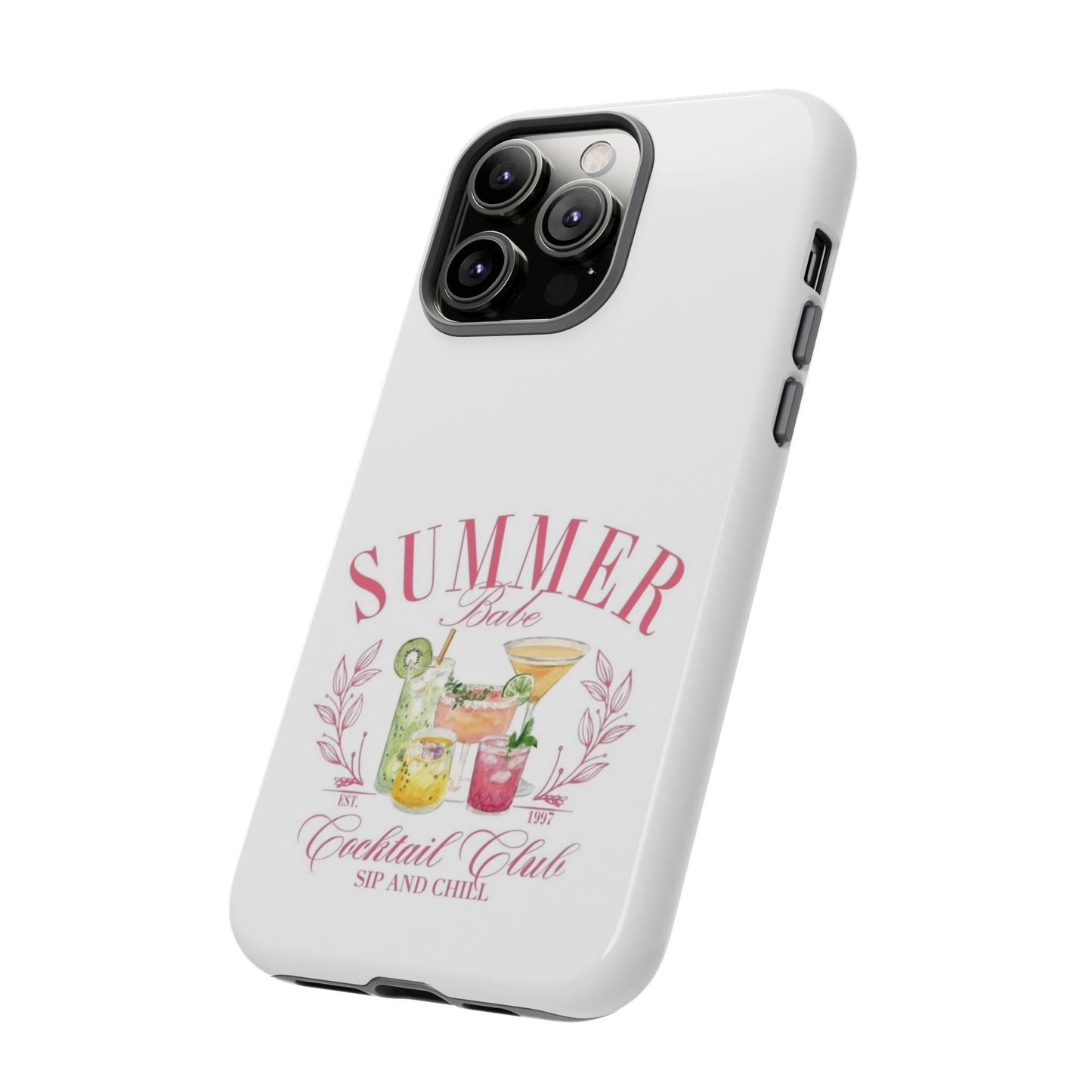 Summer Cocktail Club - Phone Case