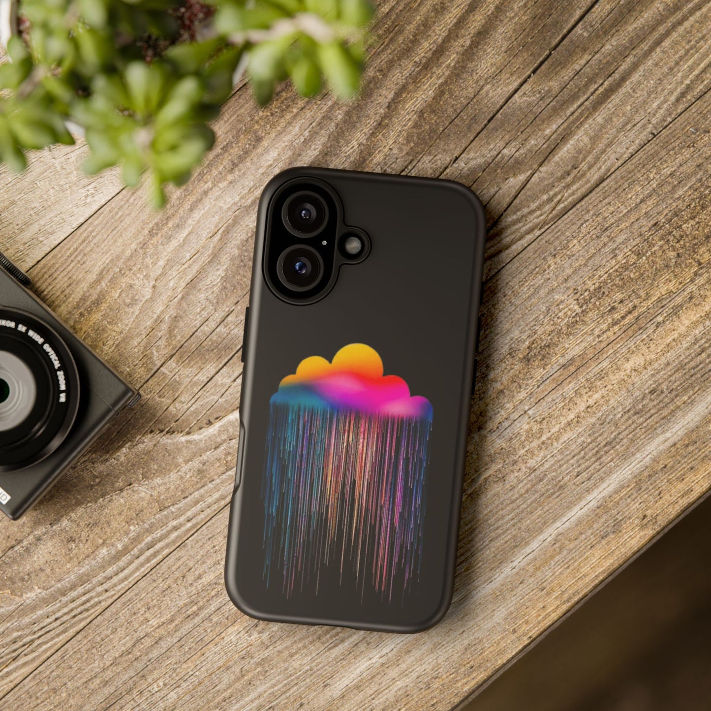 Colorful Cloud Rain -Phone Case