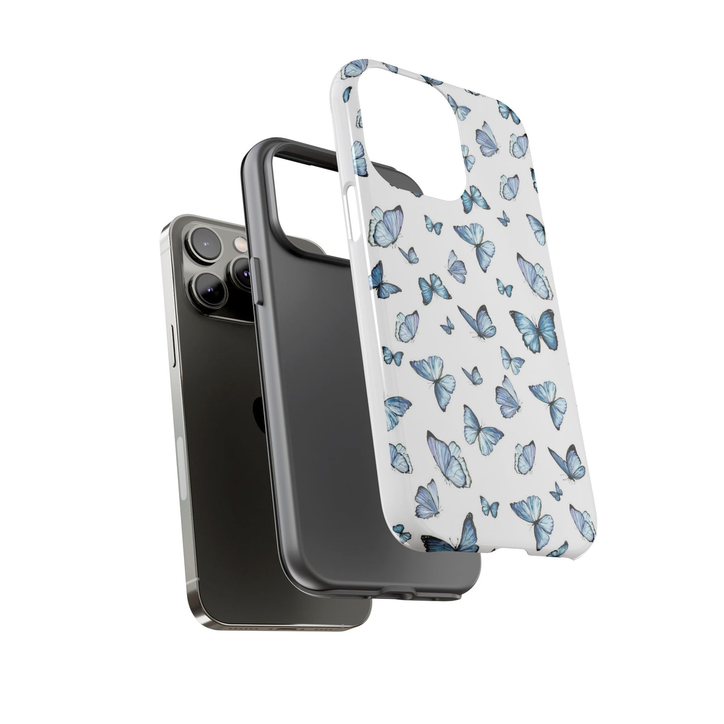 Blue Flutter Phone Case - Stylish & Protective Cover