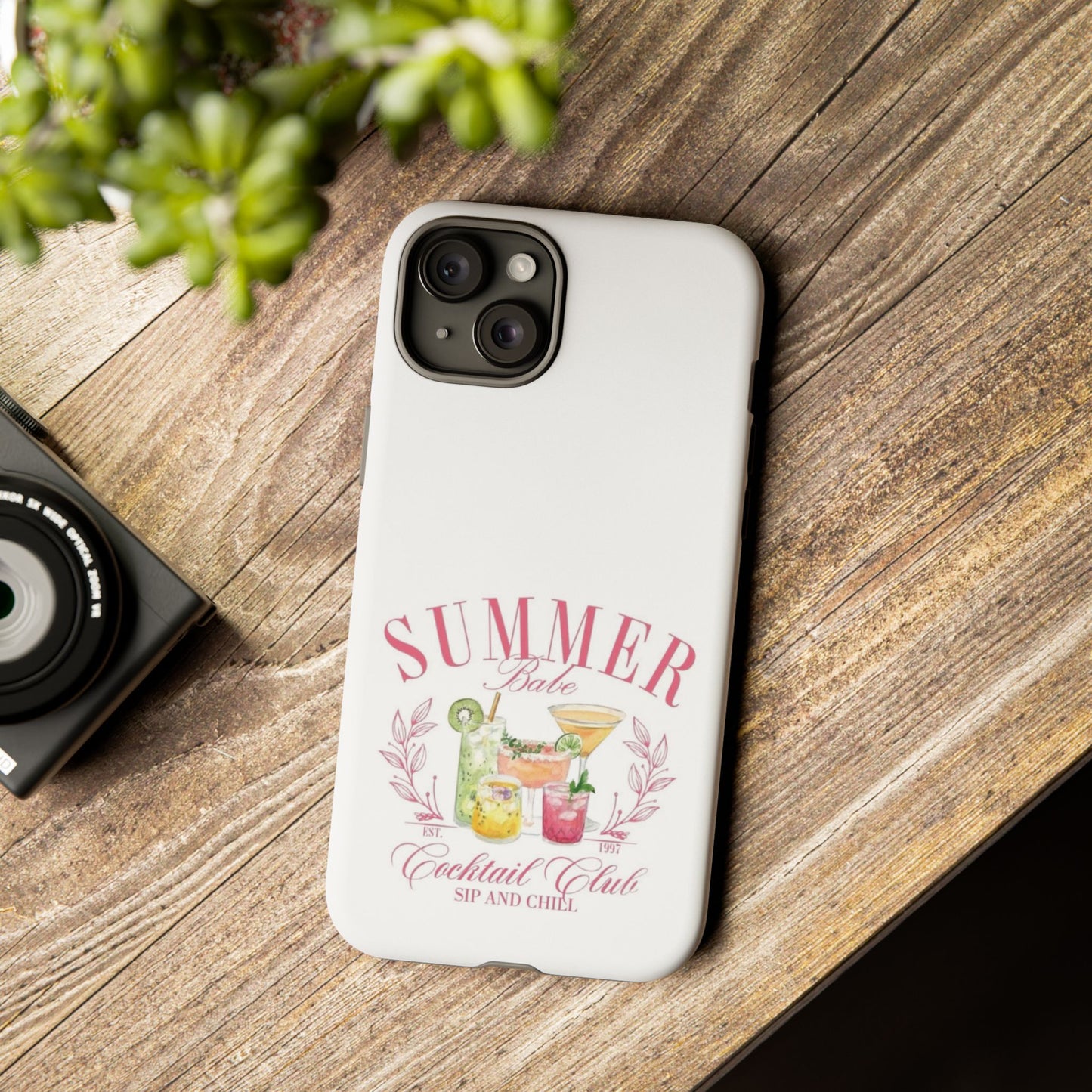 Summer Cocktail Club - Phone Case