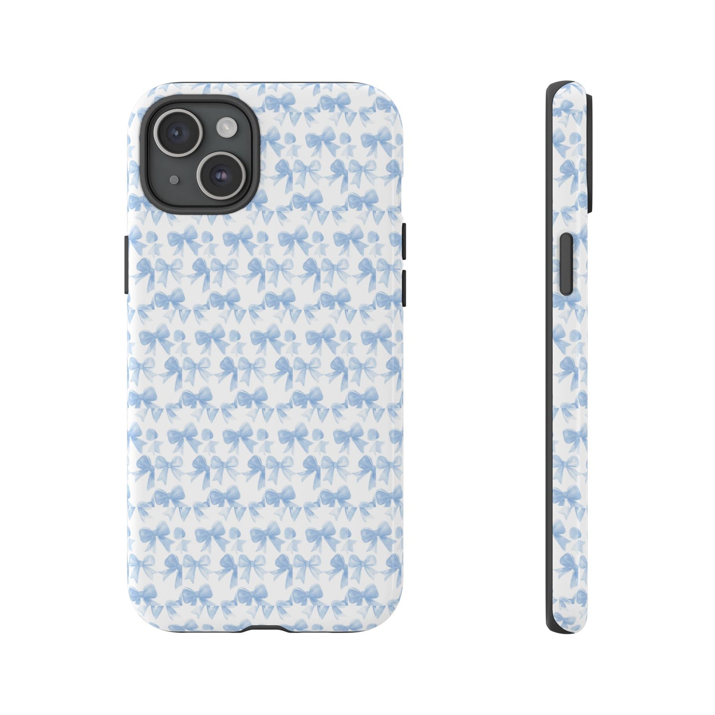 Blue Bow - Phone Case