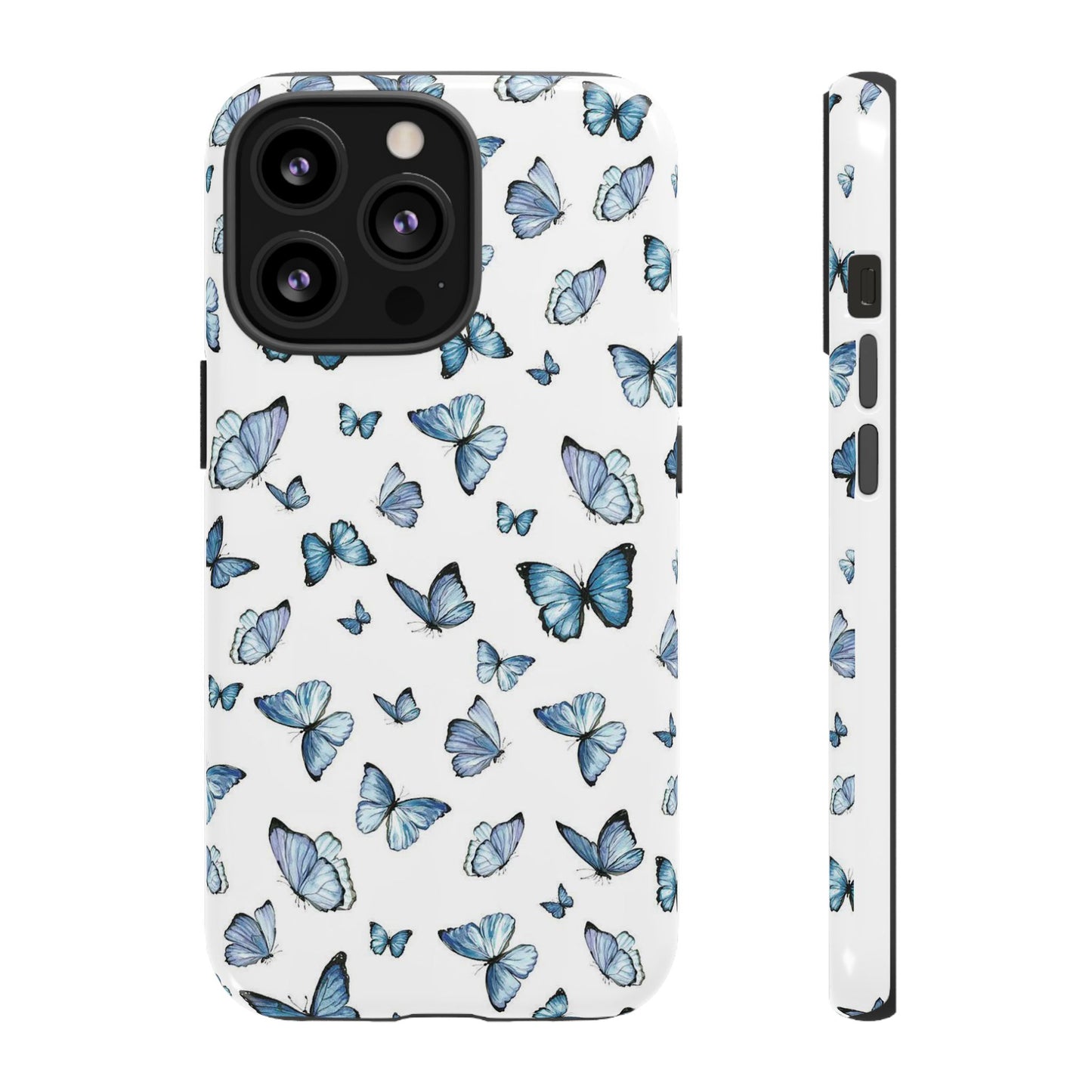 Blue Flutter Phone Case - Stylish & Protective Cover