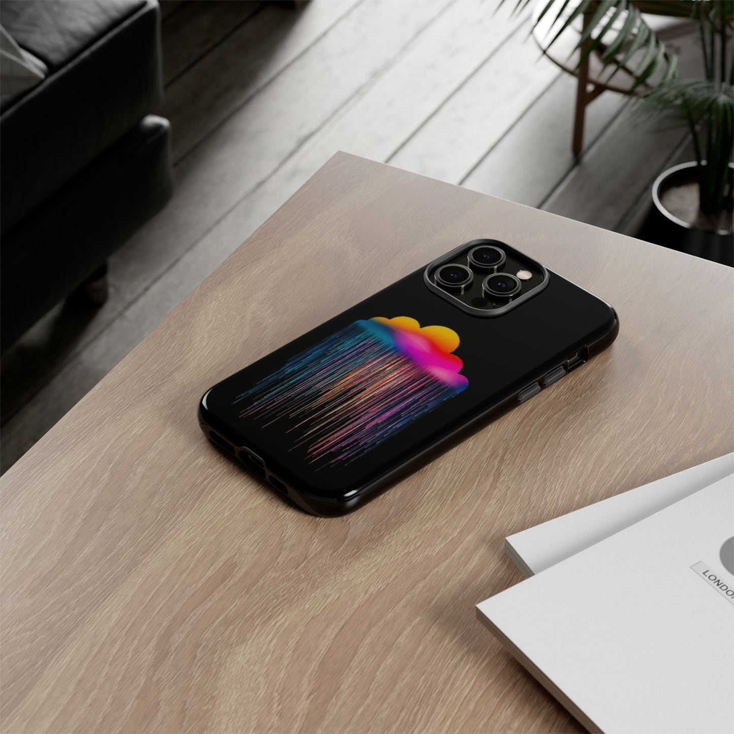 Colorful Cloud Rain -Phone Case