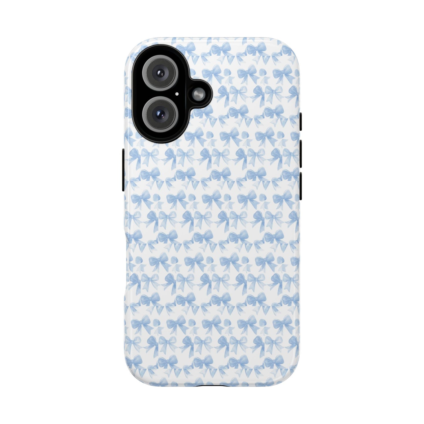 Blue Bow - Phone Case
