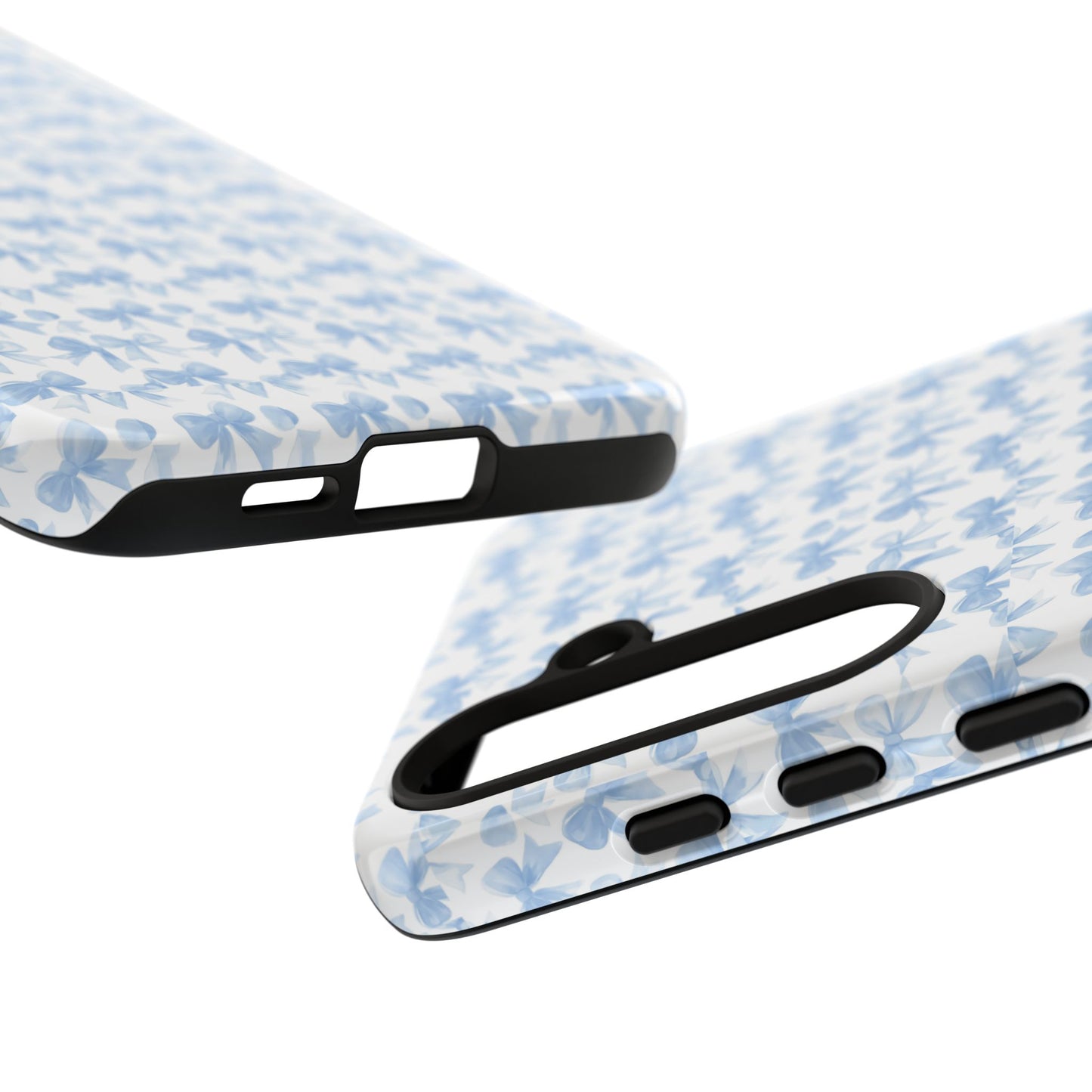 Blue Bow - Phone Case