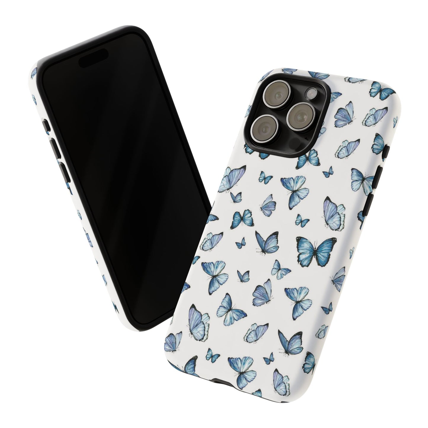 Blue Flutter Phone Case - Stylish & Protective Cover