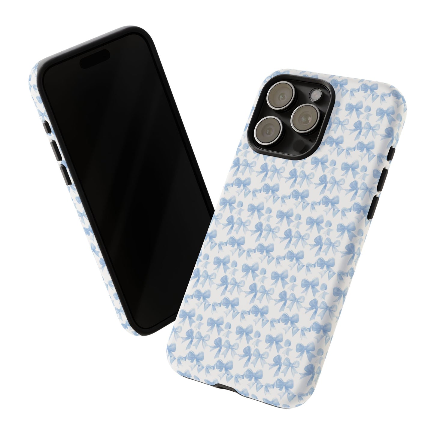 Blue Bow - Phone Case