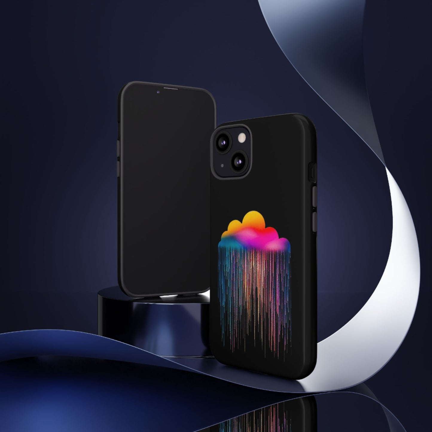 Colorful Cloud Rain -Phone Case