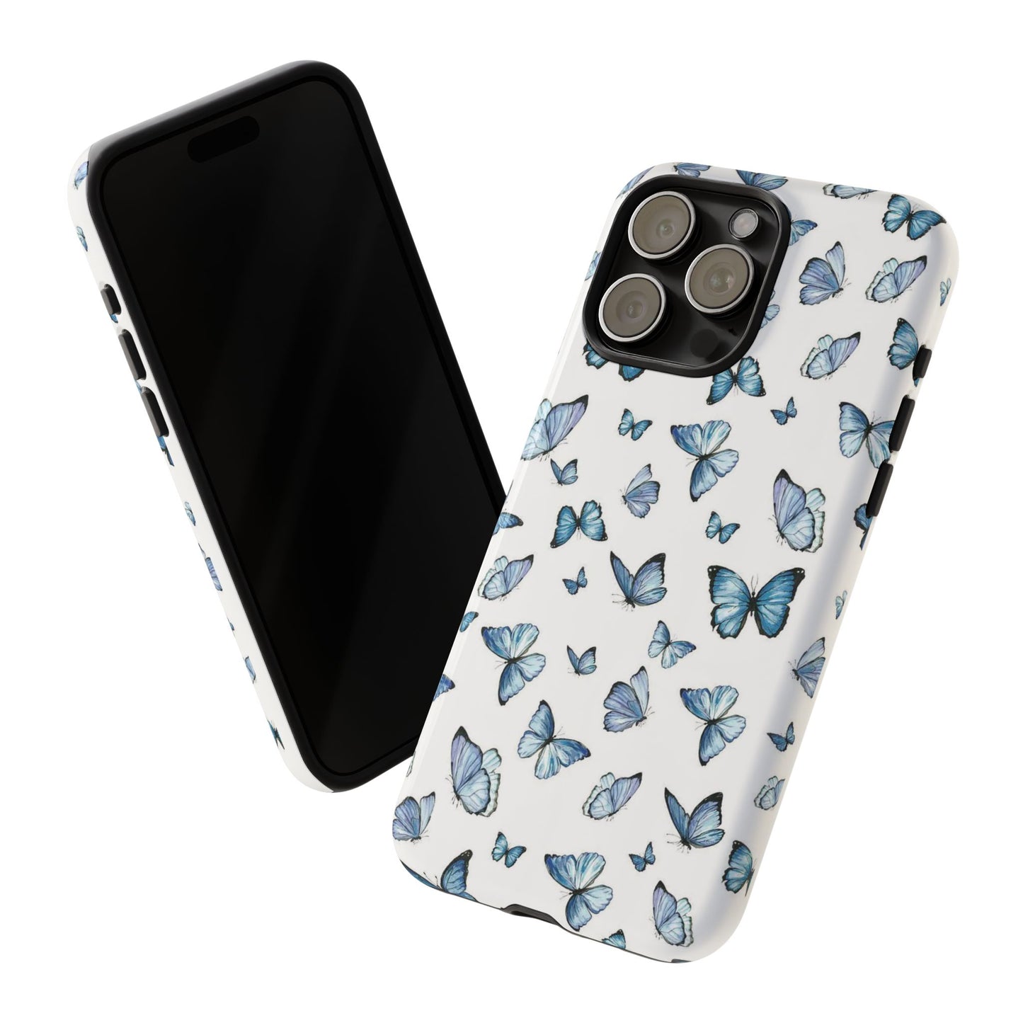 Blue Flutter Phone Case - Stylish & Protective Cover