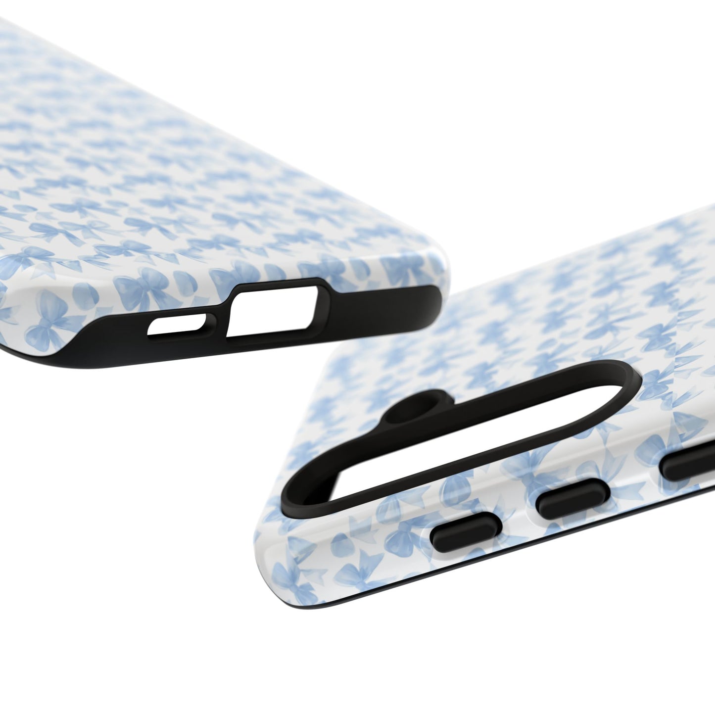 Blue Bow - Phone Case
