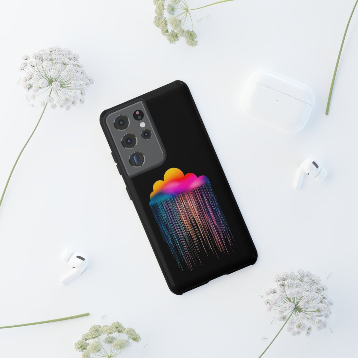 Colorful Cloud Rain -Phone Case