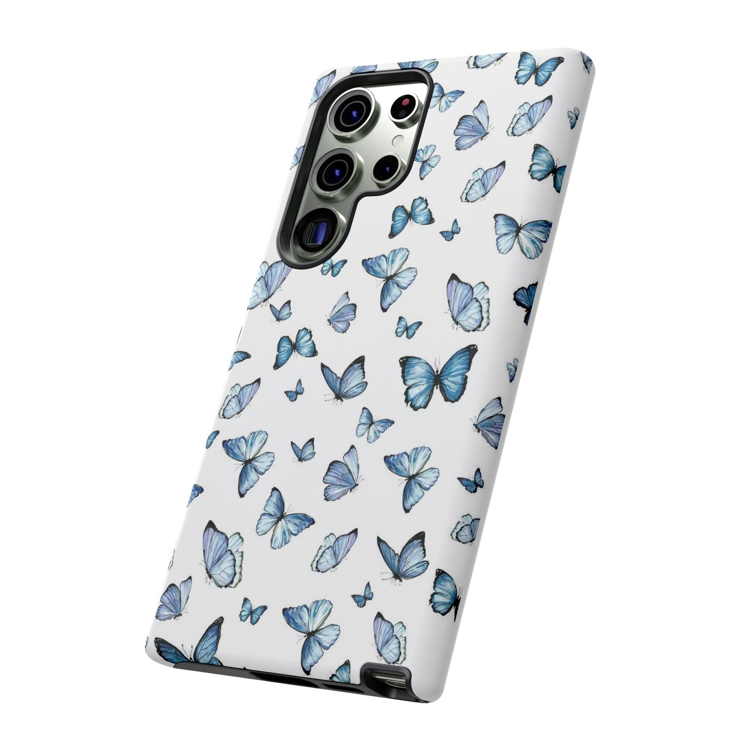 Blue Flutter Phone Case - Stylish & Protective Cover