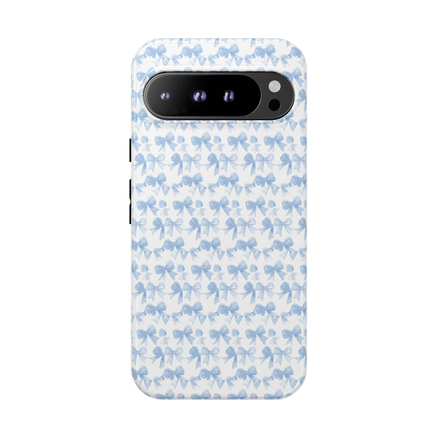 Blue Bow - Phone Case