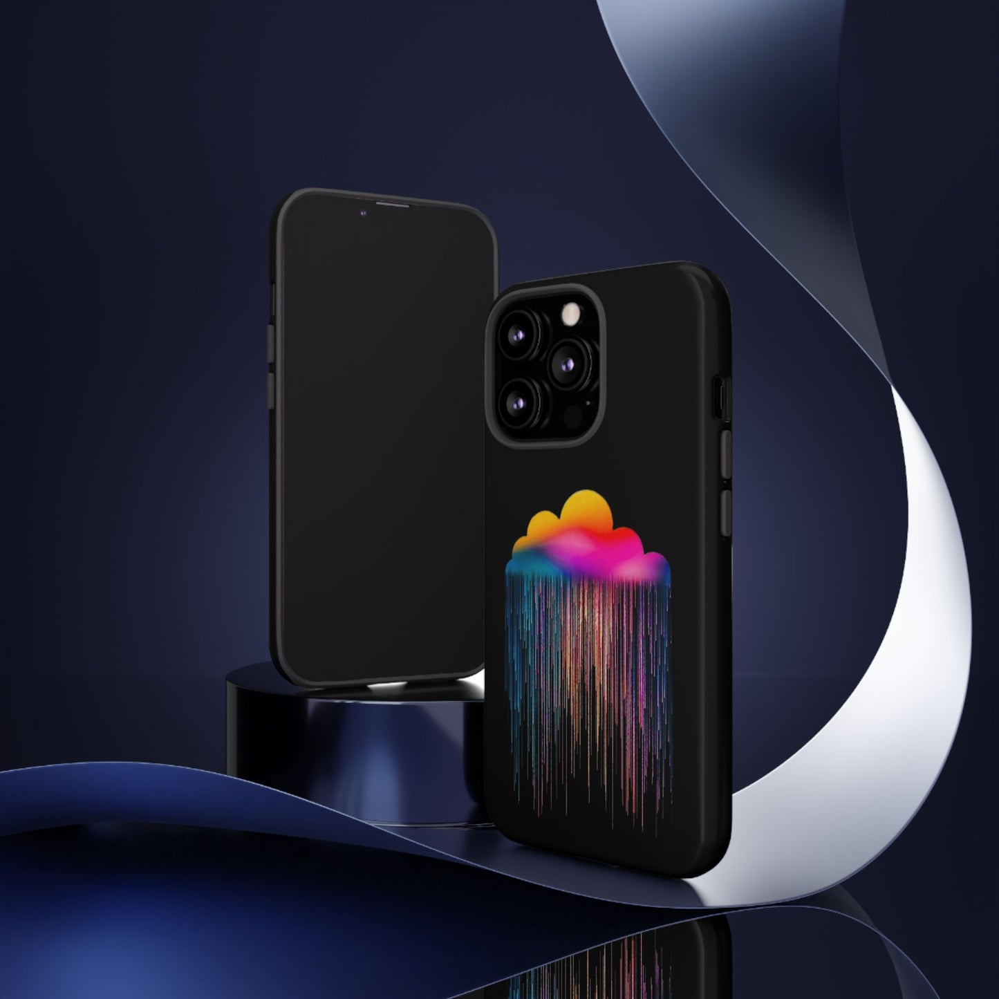 Colorful Cloud Rain -Phone Case