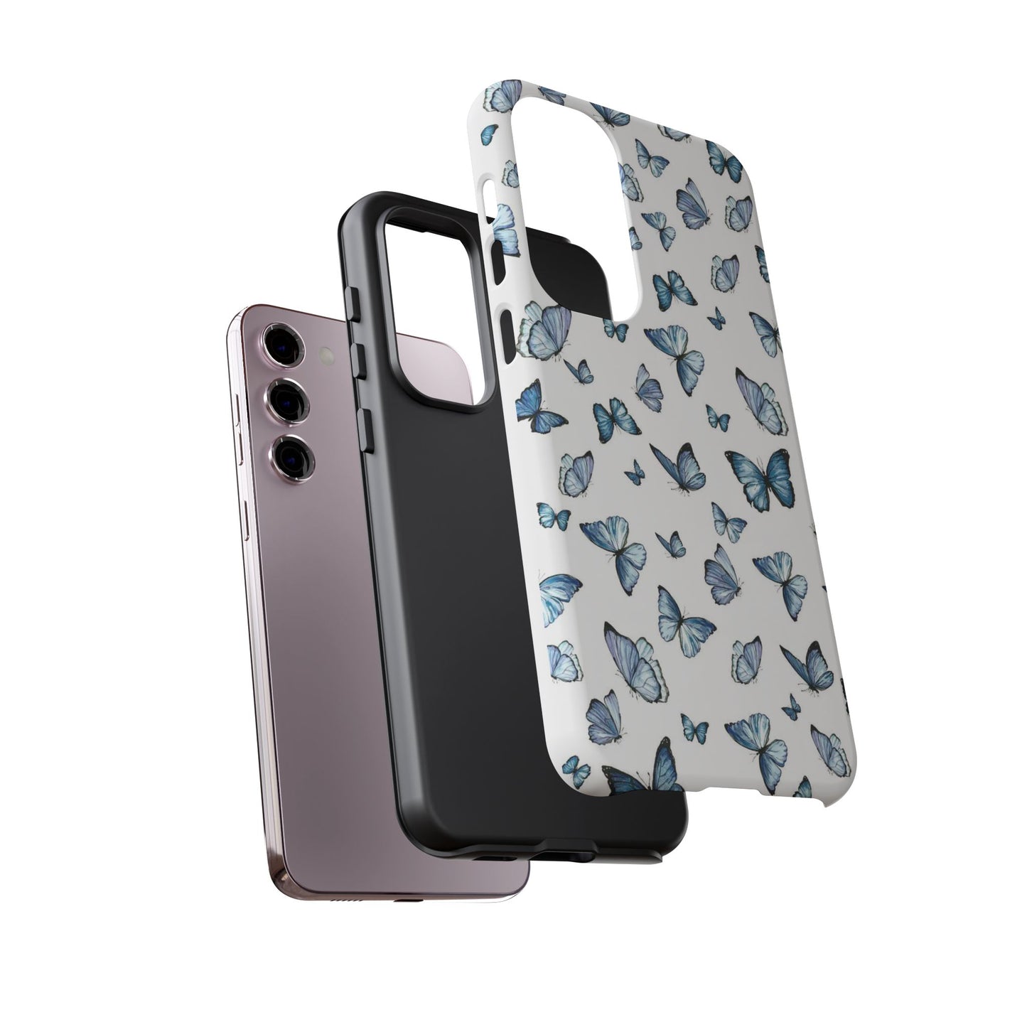 Blue Flutter Phone Case - Stylish & Protective Cover