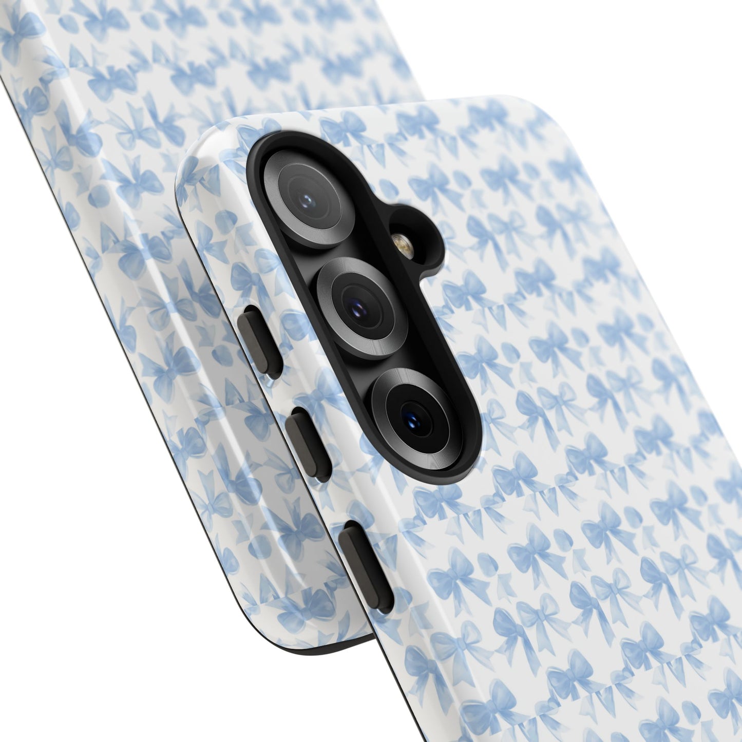 Blue Bow - Phone Case