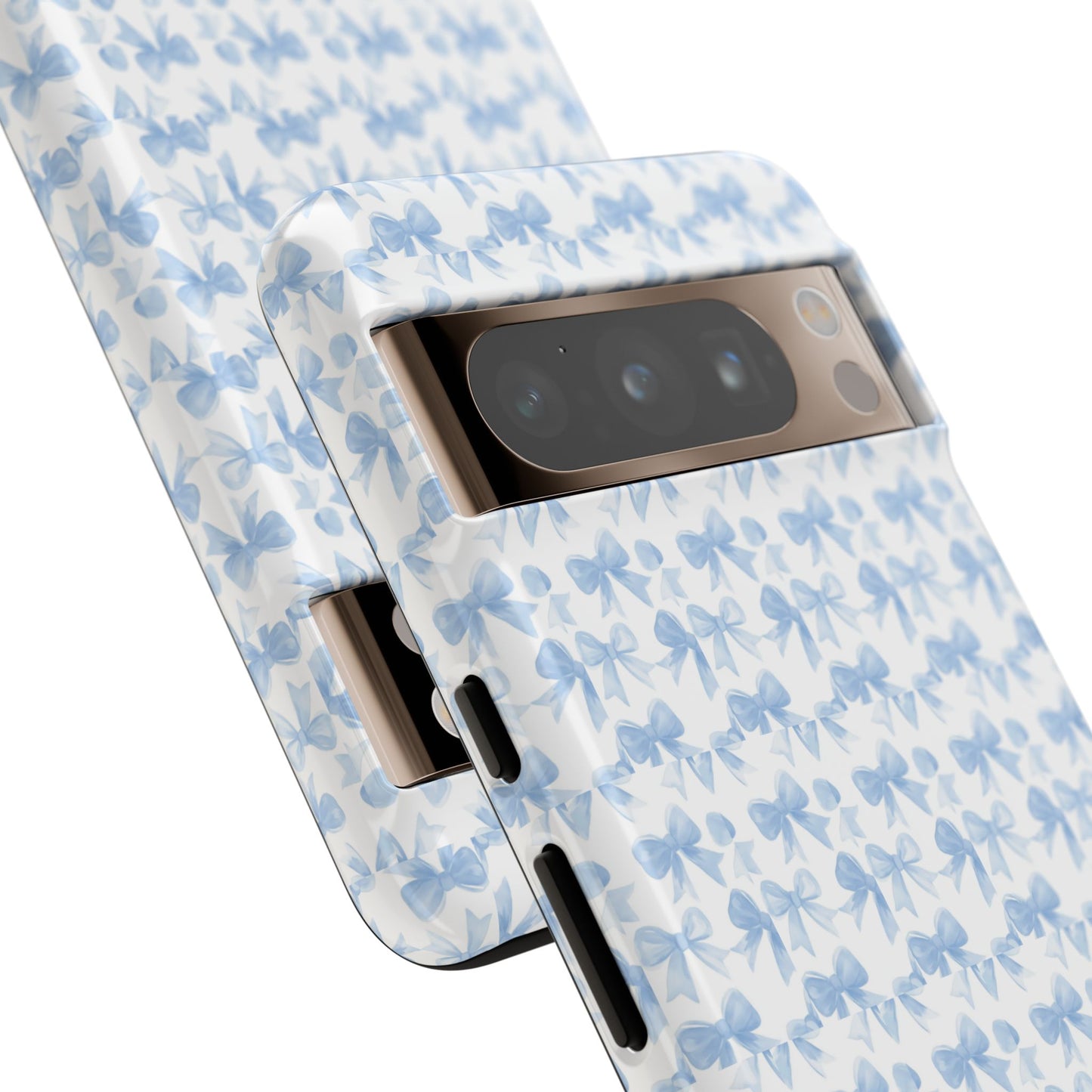 Blue Bow - Phone Case