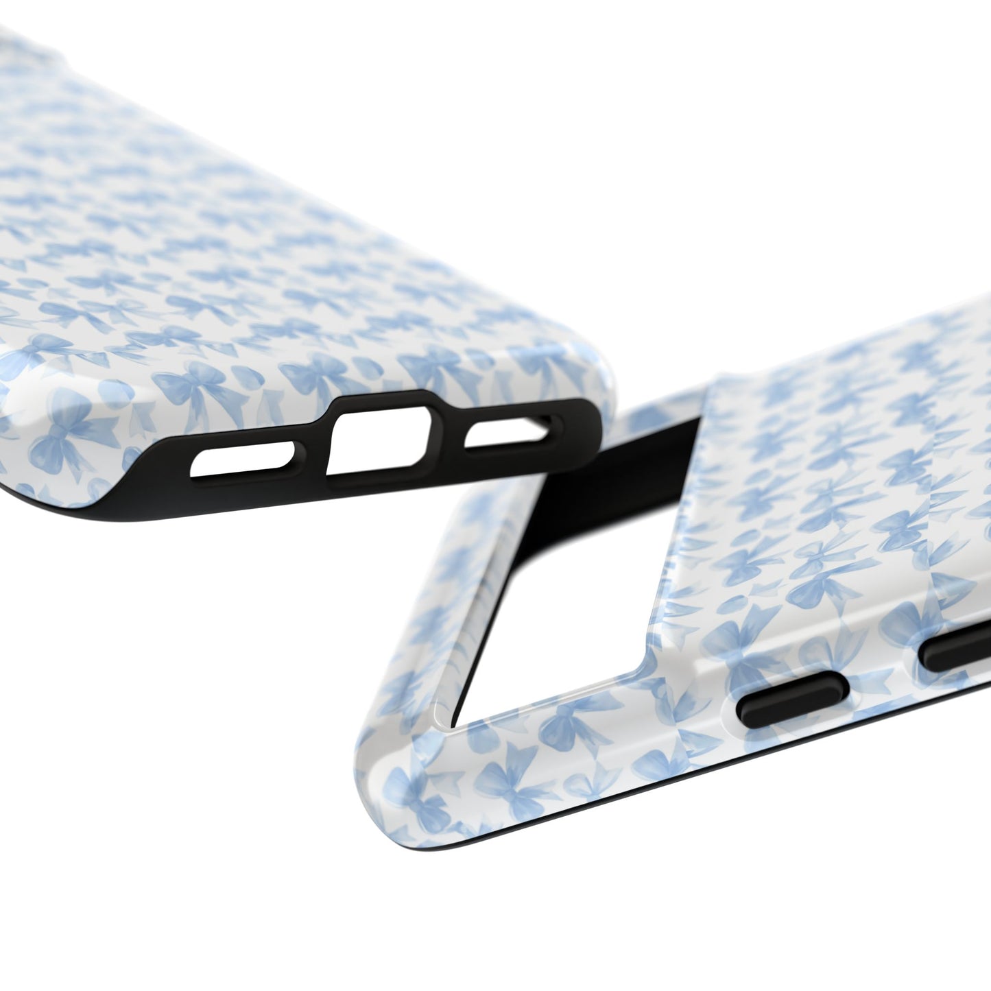 Blue Bow - Phone Case
