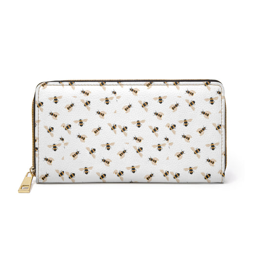 Bee Zipper Wallet