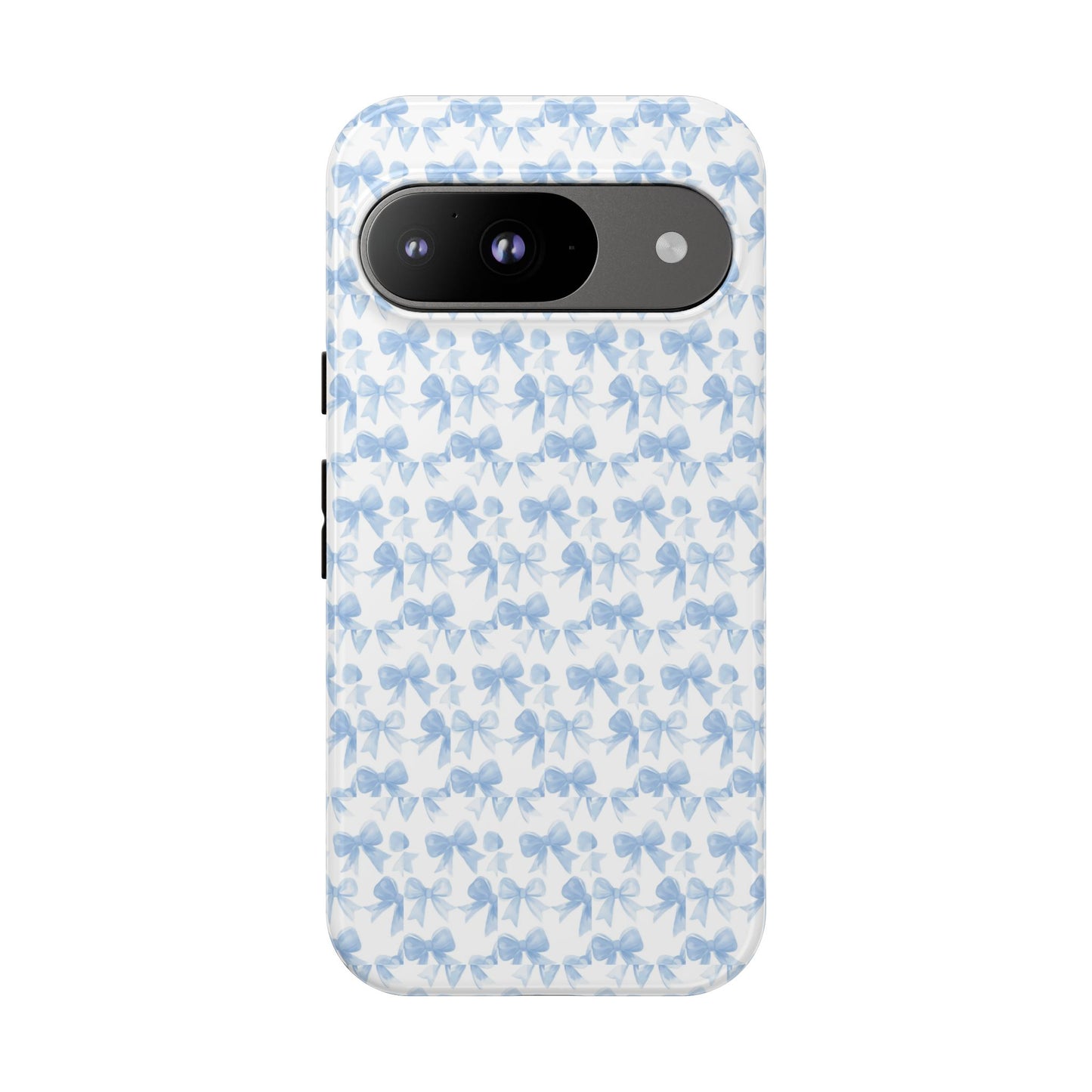 Blue Bow - Phone Case