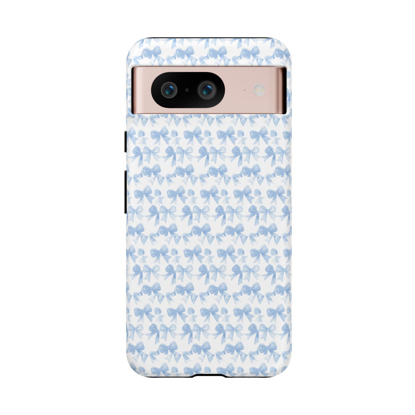 Blue Bow - Phone Case