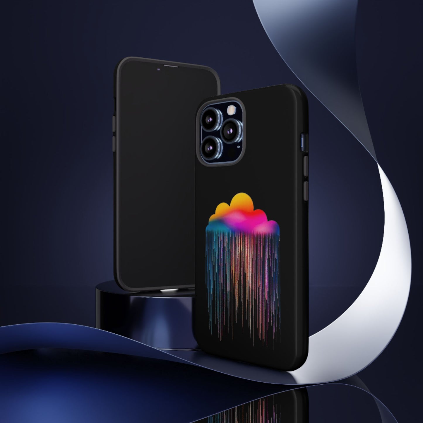 Colorful Cloud Rain -Phone Case