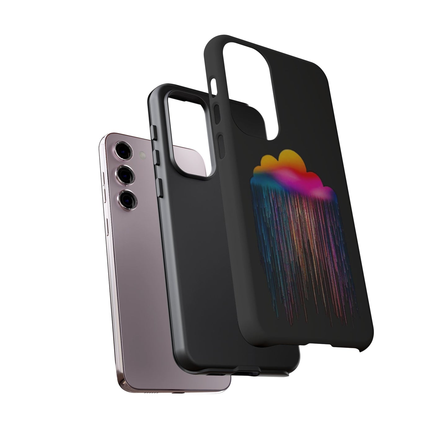 Colorful Cloud Rain -Phone Case