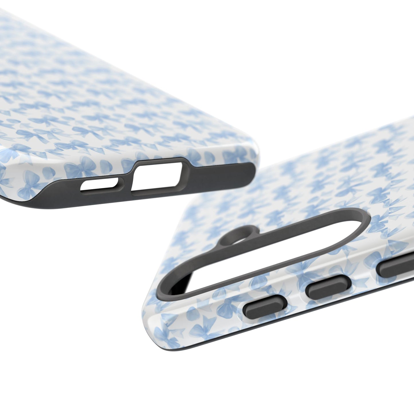 Blue Bow - Phone Case